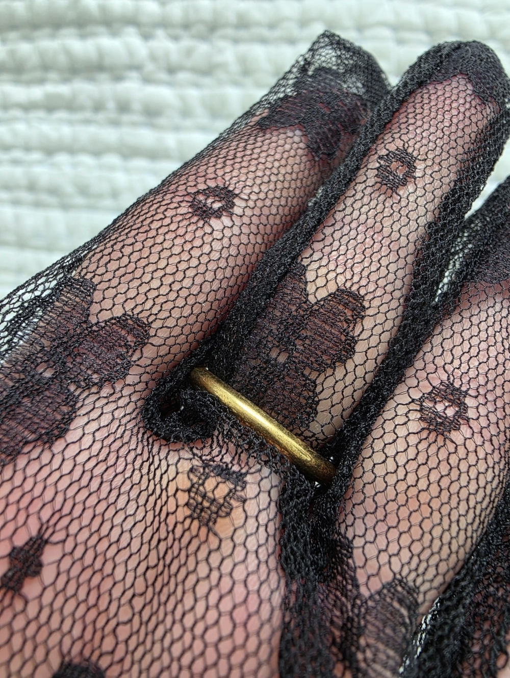 Vtg Avon Ring 1976 Kensington Victorian Revival Gold Tone Starburst Size 6.75-8 - Picture 5 of 10